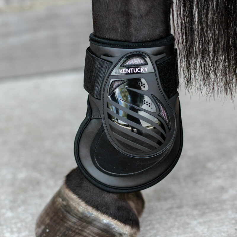 Kentucky Horsewear Deep Fetlock Boots Air Black Side View