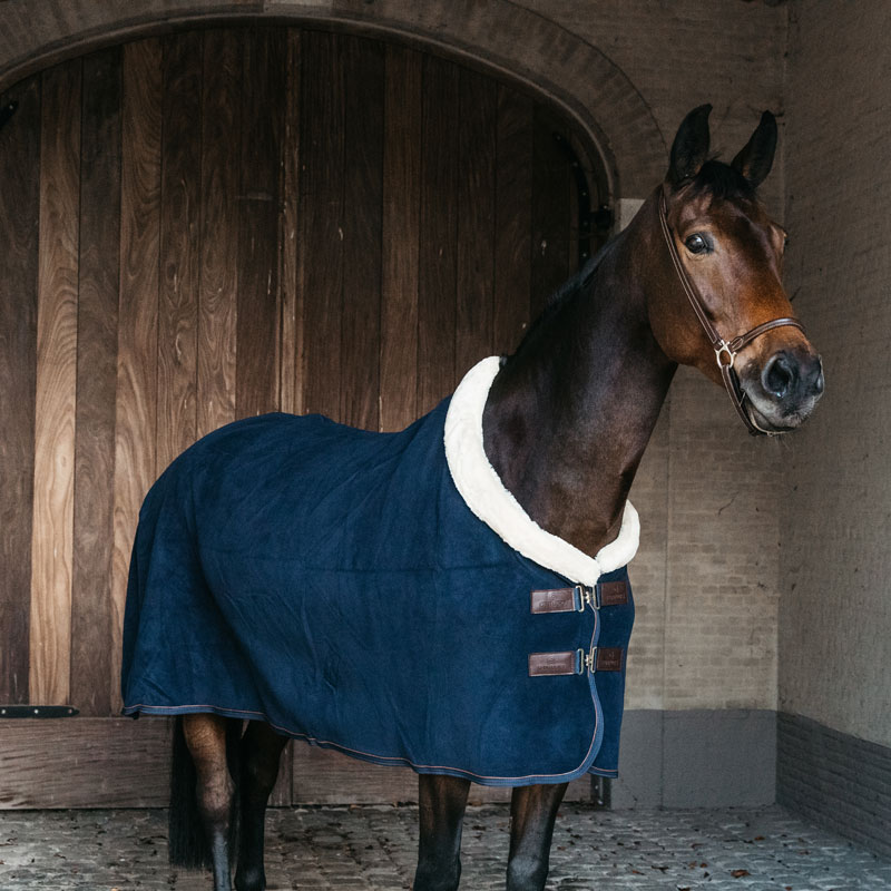 Fleece Show Rug Heavy - Navy