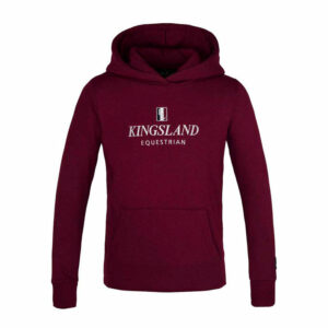 Kingsland Classic Unisex Hoodie Burgundy Front