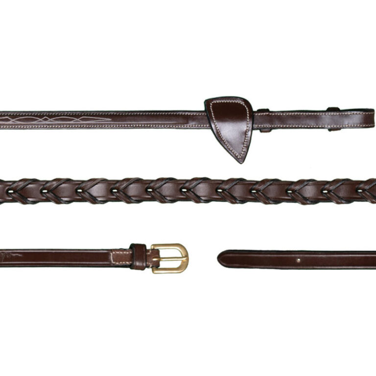 Dy'on-Laced-Reins-Brown