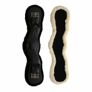 Kentucky-Anatomic-Sheepskin-Short-Girth-Black