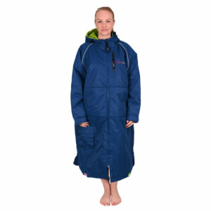 Charlie McLeod Ladies Changing Robe Navy Green