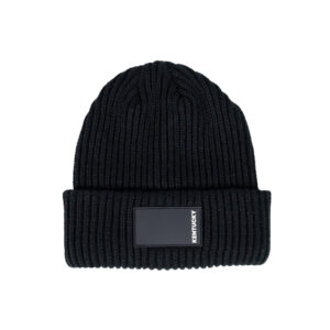 Kentucky Horsewear Beanie Rubber Logo Black