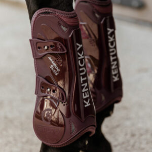 Kentucky Horsewear Tendon Boots Bamboo Elastic - Bordeaux 3