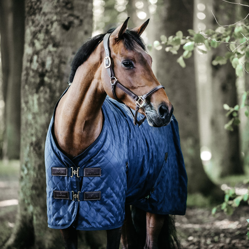 Kentucky Horsewear Lightweight Stable Rug 0g - Navy 4