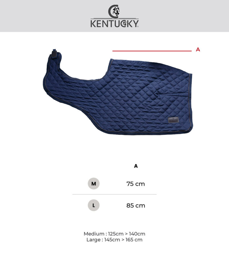 Riding Rug Size Chart Kentucky Horsewear Fleece Riding Rug - Check Print