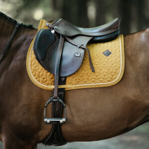 Velvet Saddle Pad - Mustard