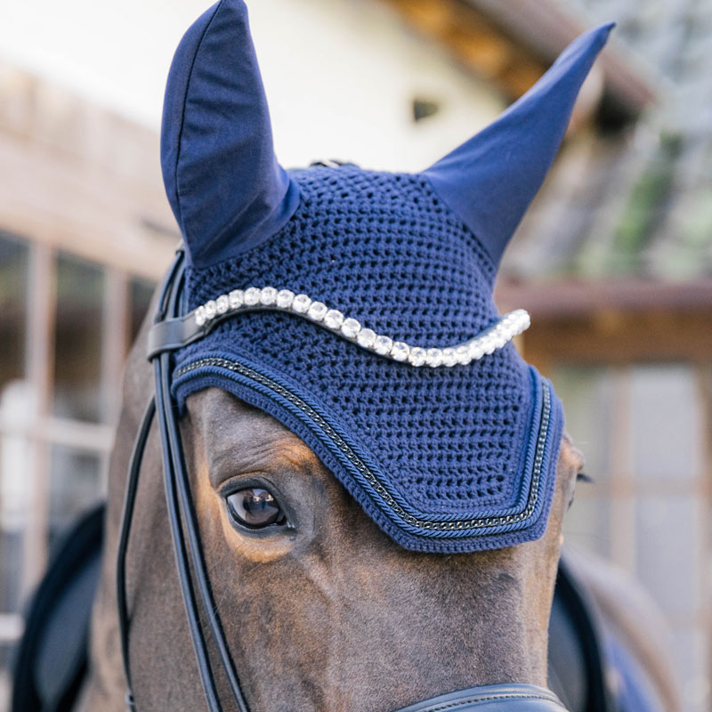 Kentucky Horsewear Fly Veil Wellington Metal Chain UK Just Equine