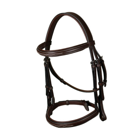 US-Collection-Cavesson-Noseband-Bridle-Brown