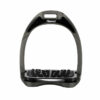 Flex-On Grey Aluminium Stirrups Black Black