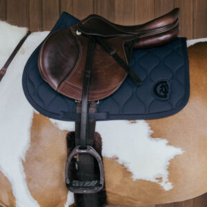 Show Jumping Saddle Pad Wave 3D Logo