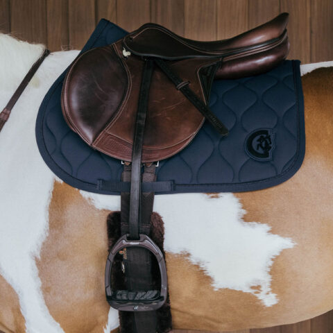 Show Jumping Saddle Pad Wave 3D Logo