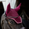 Wellington Velvet Fly Veil - Bordeaux