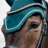 Wellington Velvet Fly Veil - Emerald