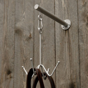 Bridle Hook 4 Prong Wall Attachment