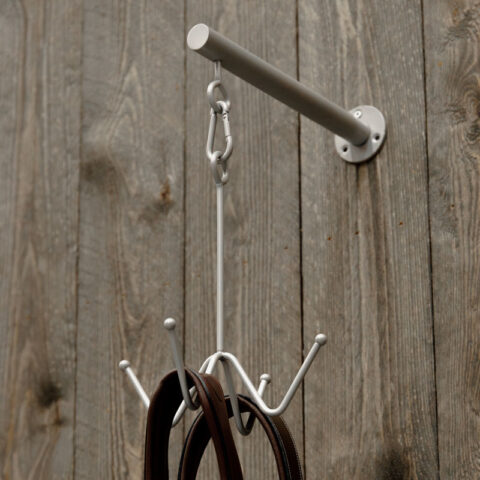 Bridle Hook 4 Prong Wall Attachment