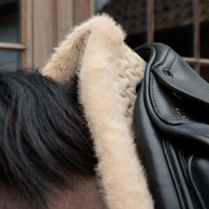Dressage Saddle Pad Fake Fur