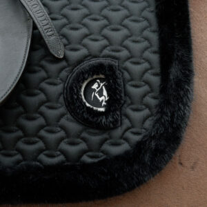 Dressage Saddle Pad Fake Fur