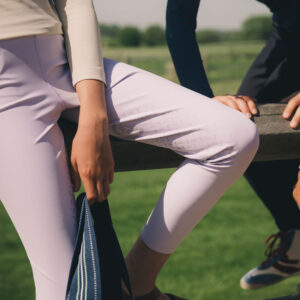 Girls Riding Leggings Knee Grip