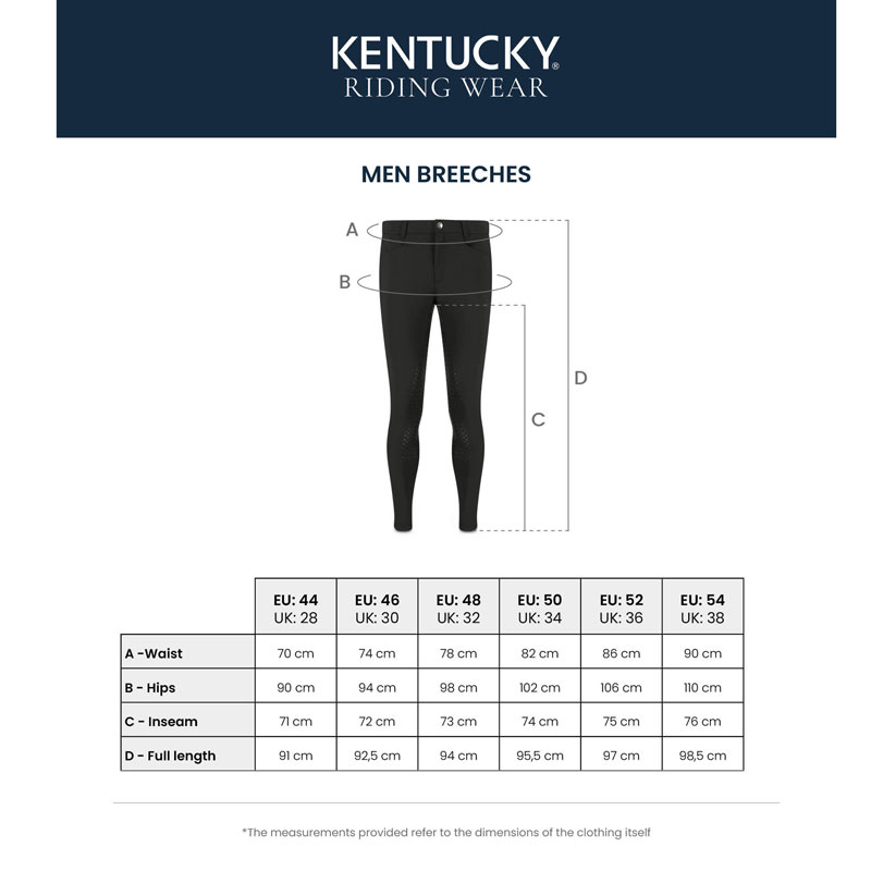 Kentucky Mexico Mens Breeches Knee Grip 10 Kentucky Mexico Mens Breeches Knee Grip - Image 10