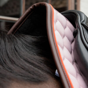Kentucky Saddle Pad Onion Quilt Neon Leather