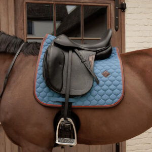 Onion Quilt Neon Leather Dressage