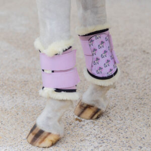 Shetland Sheepskin Brushing Boots