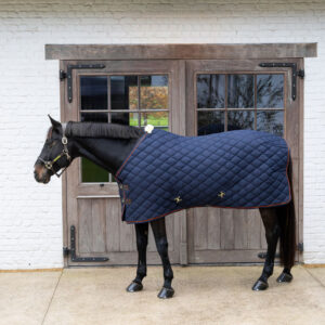 Kentucky Horsewear Stable Rug Wave Navy