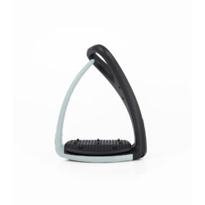 Freejump Soft Up Stirrups Ice Grey Front View F04404