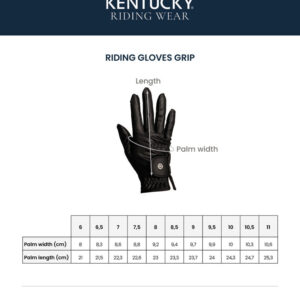 Size Chart Riding Gloves Grip