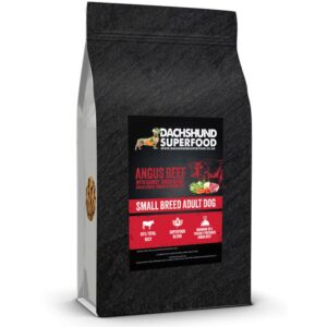Dachshund Superfood Angus Beef Kibble Dog Food