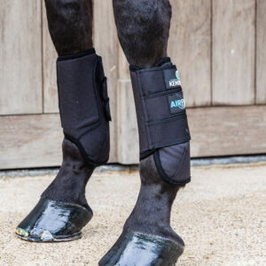 Eventing Boots 3D Air Flow Front Black 84205 2