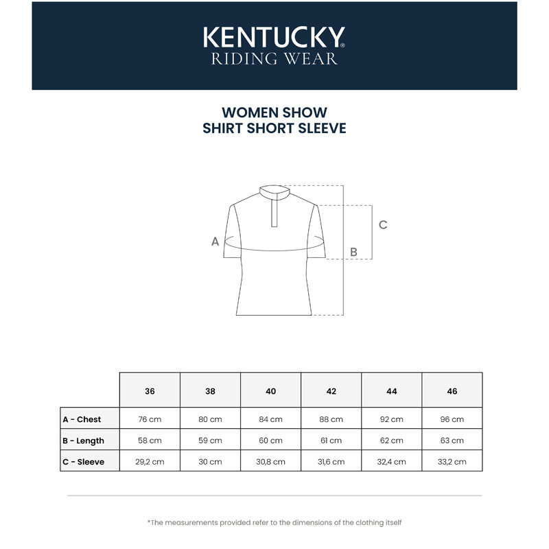 Kentucky Womens Show Shirt with Glitter Zipper Short Sleeve 6 Kentucky Show Shirt Women Classic Short Sleeve 32023