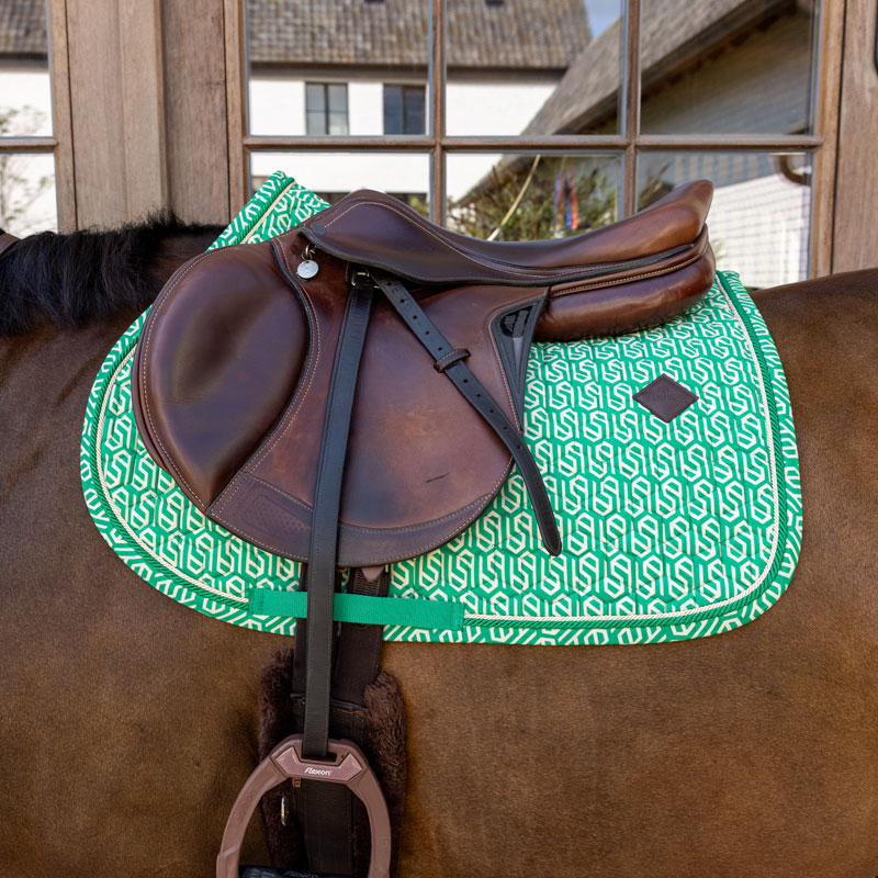 Kentucky Horsewear Saddle Pad Velvet Printing Jumping 4 Saddle Pad Velvet Printing