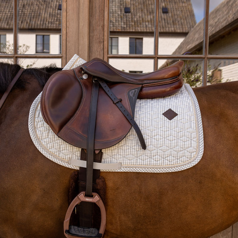 Kentucky Horsewear Saddle Pad Velvet Printing Jumping 7 Saddle Pad Velvet Printing