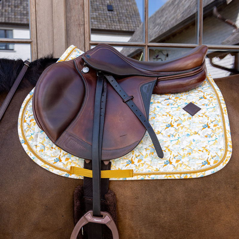 Kentucky Horsewear Saddle Pad Velvet Printing Jumping 8 Saddle Pad Velvet Printing