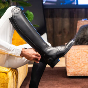 Dy'on Long Riding Boots with Laces