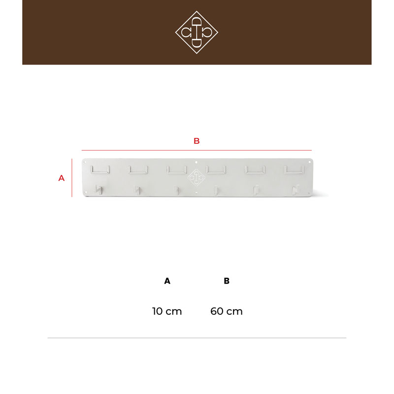 GD Bridle Hanger 6 Hooks and Name Tags