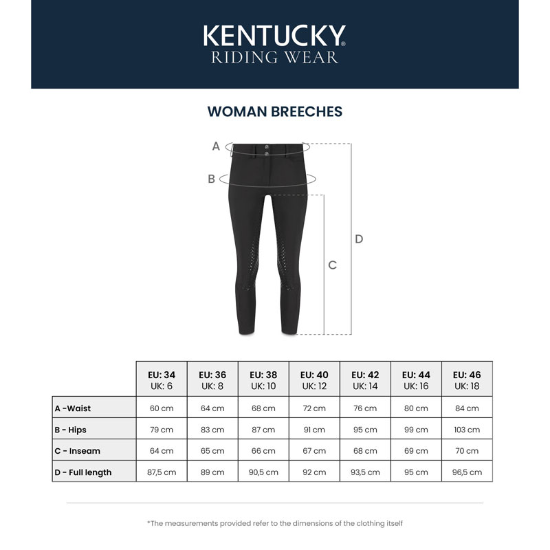 Kentucky Ridingwear Womens Legging Classic Full Grip 10 Kentucky Ridingwear Womens Legging Classic Full Grip 32033-