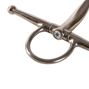 Velari Full Cheek Bit Double Jointed Stainless Steel 22012-42