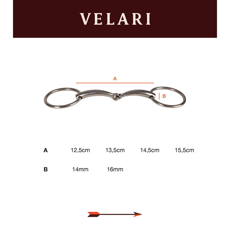 Velari Single Jointed Loose Ring Sweet Copper 4 Velari Single Jointed Loose Ring Sweet Copper 22001-41