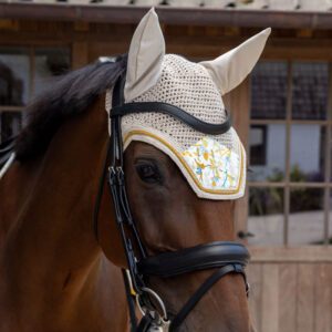 Kentucky Horsewear Fly Veil Wellington Velvet Printing