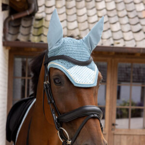 Kentucky Horsewear Fly Veil Wellington Velvet Printing