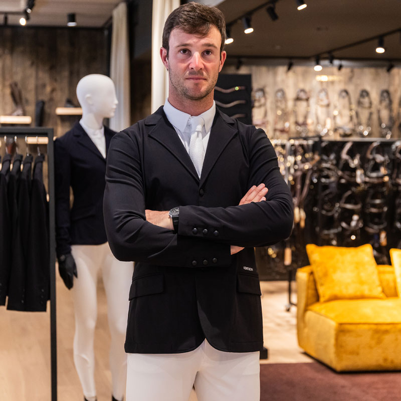 Kentucky Mens Classic Show Jacket 1 Kentucky Mens Classic Show Jacket Black 32022-01