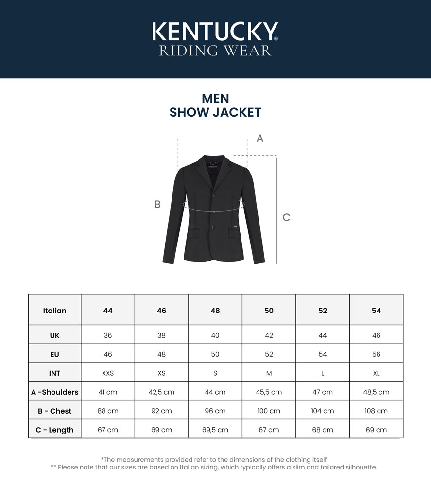 Kentucky Mens Classic Show Jacket 5 Kentucky Mens Classic Show Jacket - Image 5