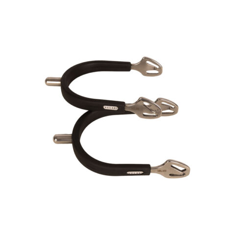 Velari Spurs Stainless Steel With Rubber Rounded