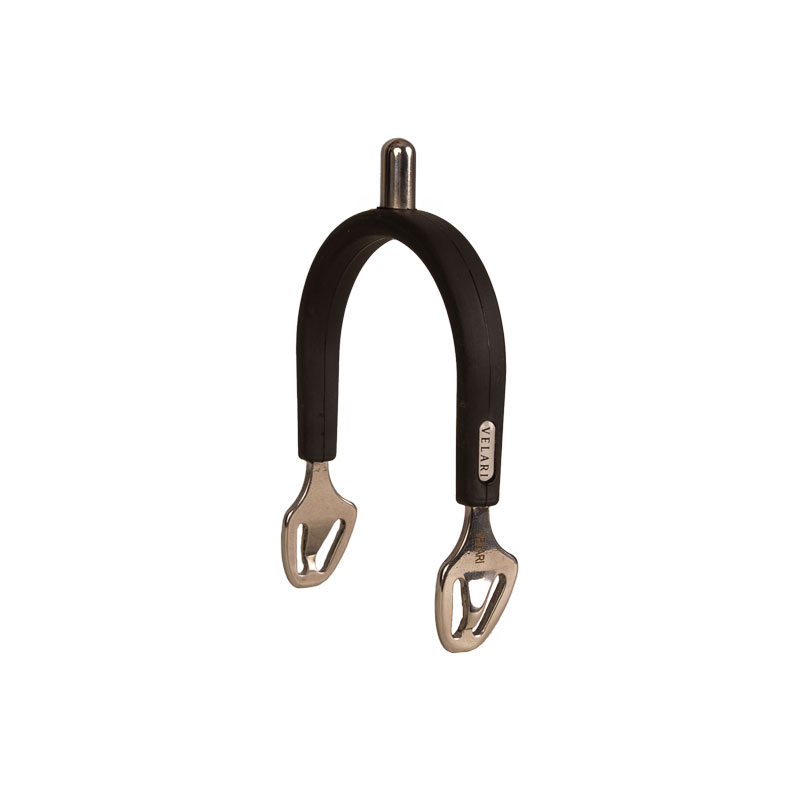 Velari Spurs Stainless Steel With Rubber Rounded 2 Velari Spurs Stainless Steel With Rubber Rounded