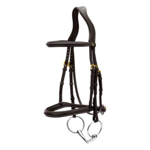 Dy'on Plaited Noseband Bridle Without Flash DY-10001-