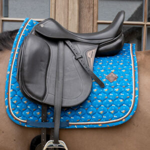 Saddle Pad Velvet Horse Printing Dressage 42812
