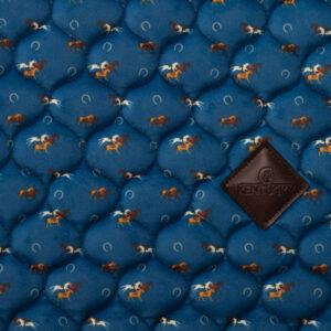 Saddle Pad Velvet Horse Printing Dressage 42812